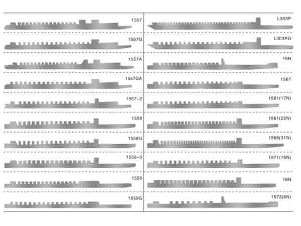 selectors for sock knitting machines